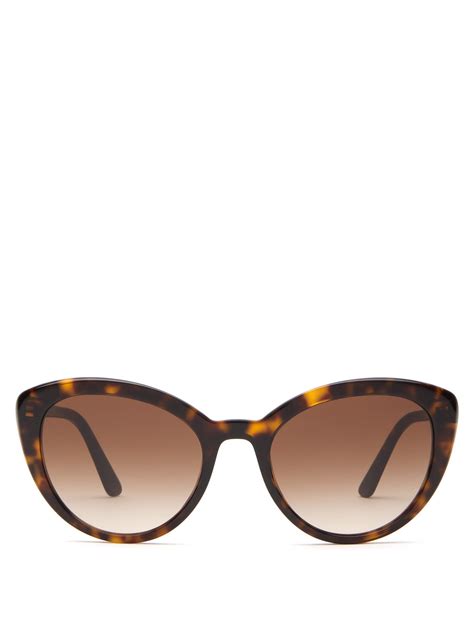 prada cat-eye acetate and gold-tone sunglasses|cat eye Prada sunglasses women.